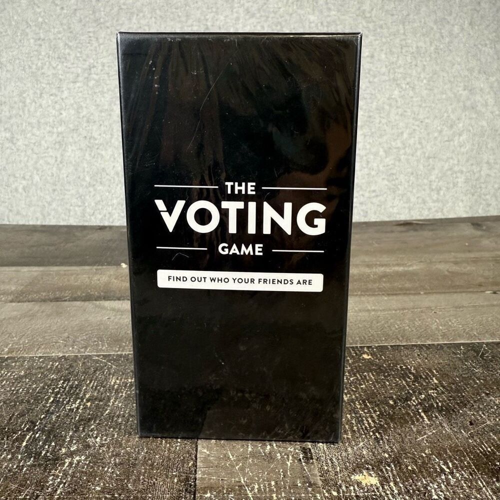 Dyce The Voting Game Find Out Who Your Friends Are A Party Card Game New Sealed